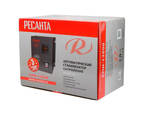 Стабилизатор напряжения РЕСАНТА СПН-13500  63/6/28