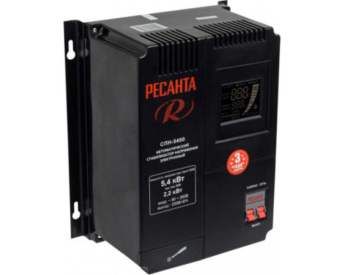 Стабилизатор напряжения РЕСАНТА СПН-5400  63/6/26