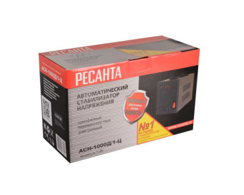 Стабилизатор Ресанта АСН-1000Д/1-Ц 63/6/38