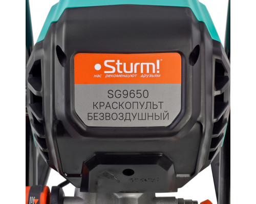 Краскопульт электрический безвоздушный Sturm! SG9650