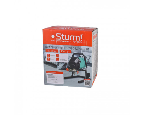 Краскопульт электрический безвоздушный Sturm! SG9650