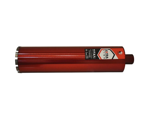 Сверло алмазное сегментное мокр. Diam 72x450х6x1,1/4UNC Титан серия Экстра (железобетон) 313012