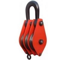 Блок монтажный трехрольный с ушком HQLK 3-50 К3 50т 1049406