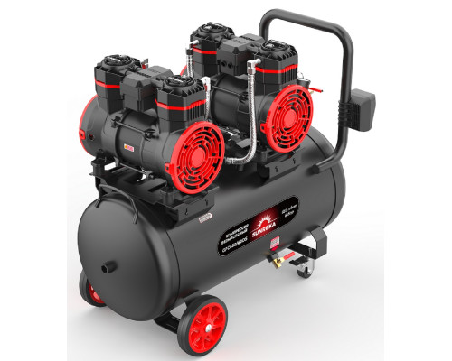 Компрессор поршневой безмасляный SUNREKA GFC650/60DS малошумный 216118