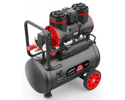 Компрессор поршневой безмасляный SUNREKA GFC290/24DS малошумный 216113