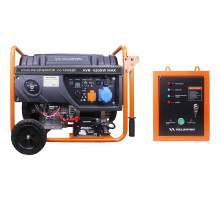 Электростанция VILLARTEC бензиновая и блок автоматики GG7300ЕВС