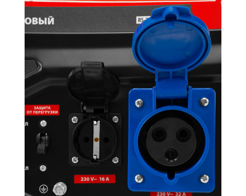 Генератор бензиновый MTX RS-7000E, 6 кВт, 230В, электростартер 946145