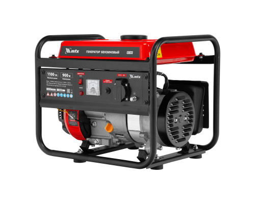 Генератор бензиновый MTX RS-1500, 1,1кВт, 230В, ручной стартер 946175