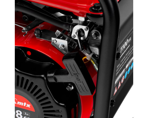 Генератор бензиновый MTX RS-1500, 1,1кВт, 230В, ручной стартер 946175