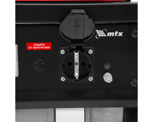Генератор бензиновый MTX RS-1500, 1,1кВт, 230В, ручной стартер 946175