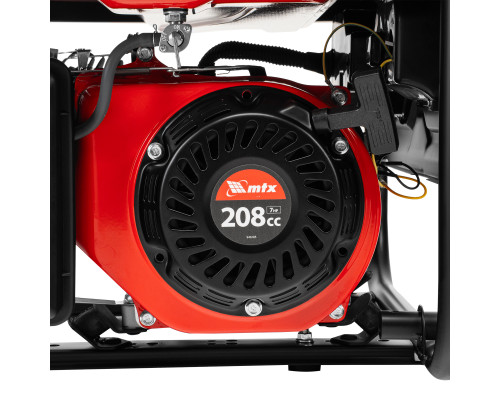 Генератор бензиновый MTX RS-3500, 2,8кВт, 230В, ручной стартер 946185