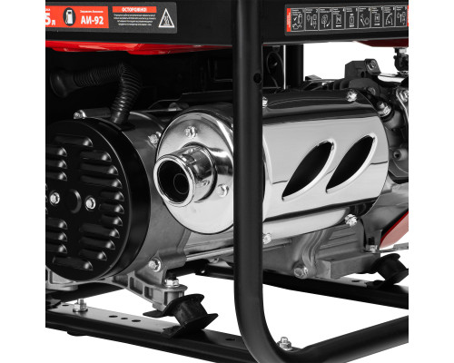 Генератор бензиновый MTX RS-3500, 2,8кВт, 230В, ручной стартер 946185