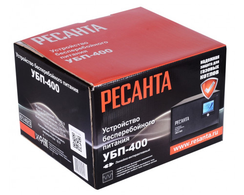 Источник бесперебойного питания РЕСАНТА УБП-400