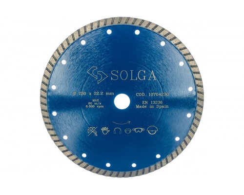 Диск алмазный Solga Diamant Professional Turbo 230x22,2 мм 10704230