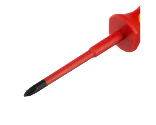 Диэлектрическая отвертка PH1х80 мм, CrMo, до 1000 В GROSS 12947