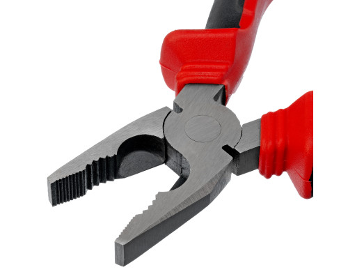 Плоскогубцы комбинированные MATRIX 160 мм, хром-ванадий, двухкомпонентные рукоятки 17090