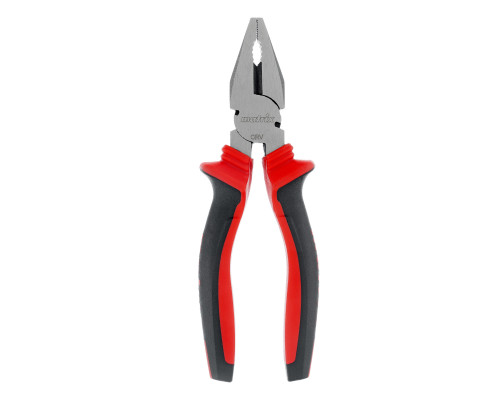Плоскогубцы комбинированные MATRIX 160 мм, хром-ванадий, двухкомпонентные рукоятки 17090