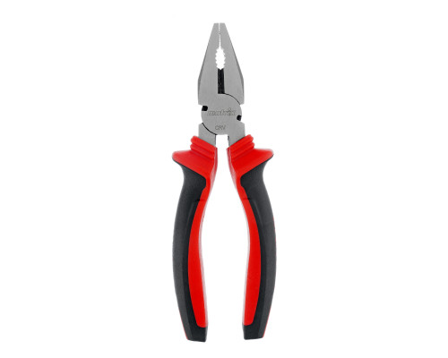 Плоскогубцы комбинированные MATRIX 180 мм, хром-ванадий, двухкомпонентные рукоятки 17091