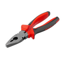 Плоскогубцы комбинированные MATRIX 200 мм, хром-ванадий, двухкомпонентные рукоятки 17092