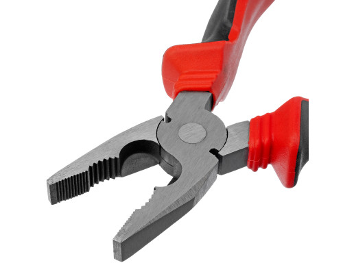 Плоскогубцы комбинированные MATRIX 200 мм, хром-ванадий, двухкомпонентные рукоятки 17092