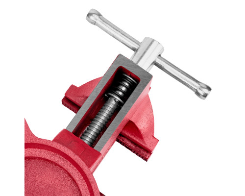 Тиски слесарные, 125 мм, поворотные, с наковальней Matrix 18601