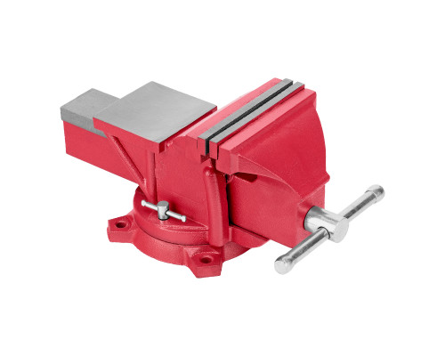 Тиски слесарные, 150 мм, поворотные, с наковальней Matrix 18602