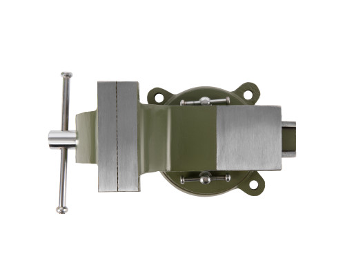 Тиски слесарные, 100 мм, стальные, поворотные Сибртех 18618