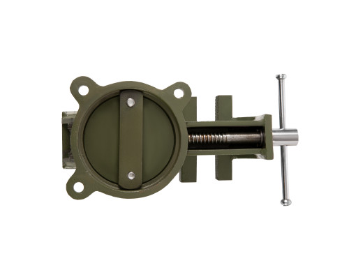 Тиски слесарные, 100 мм, стальные, поворотные Сибртех 18618