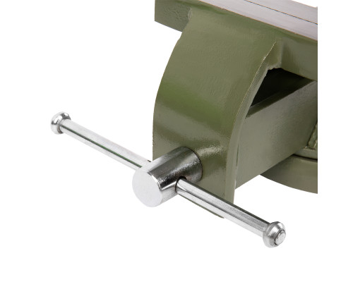 Тиски слесарные, 100 мм, стальные, поворотные Сибртех 18618