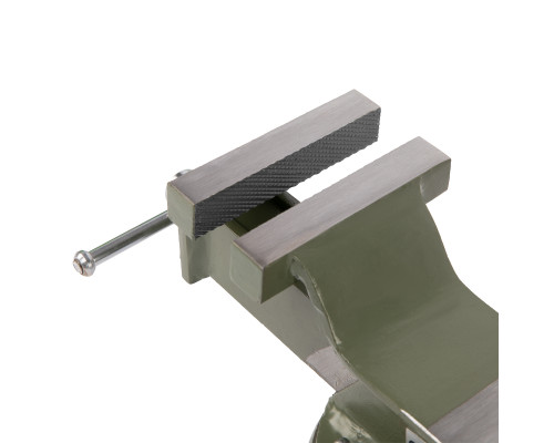 Тиски слесарные, 100 мм, стальные, поворотные Сибртех 18618