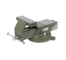 Тиски слесарные, 125 мм, стальные, поворотные Сибртех 18619