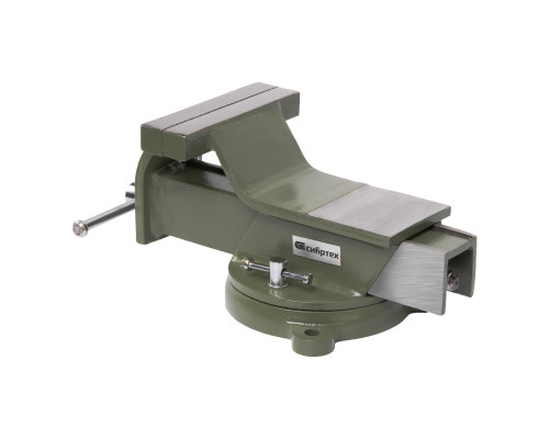 Тиски слесарные, 125 мм, стальные, поворотные Сибртех 18619