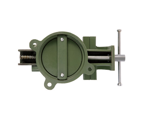 Тиски слесарные, 125 мм, стальные, поворотные Сибртех 18619