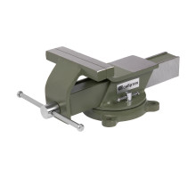 Тиски слесарные, 150 мм, стальные, поворотные Сибртех 18620