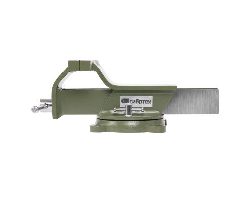 Тиски слесарные, 150 мм, стальные, поворотные Сибртех 18620