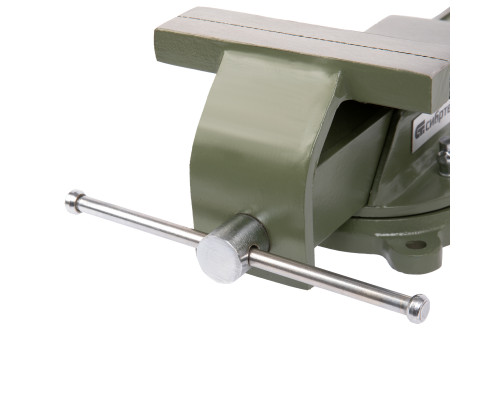 Тиски слесарные, 150 мм, стальные, поворотные Сибртех 18620