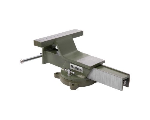 Тиски слесарные, 200 мм, стальные, поворотные Сибртех 18621