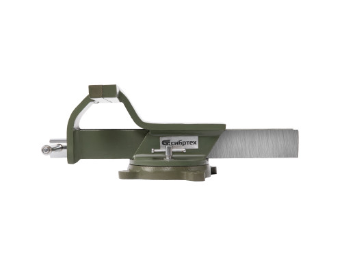 Тиски слесарные, 200 мм, стальные, поворотные Сибртех 18621