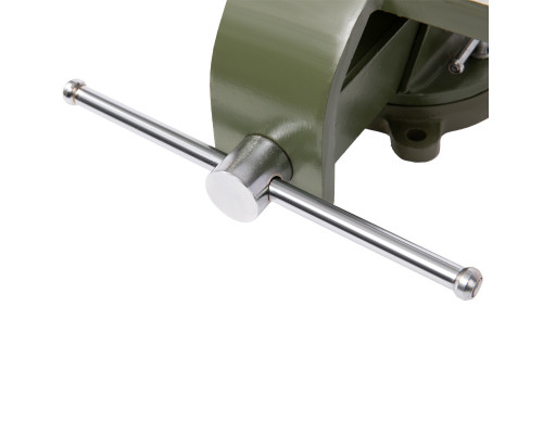 Тиски слесарные, 200 мм, стальные, поворотные Сибртех 18621