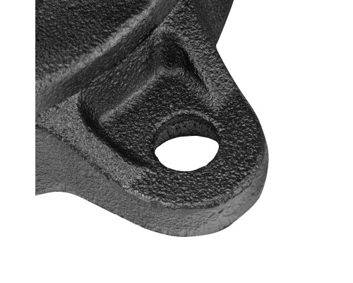 Тиски слесарные BVH-125, 125 мм, поворотные, стальная направляющая, с наковальней Denzel 18684