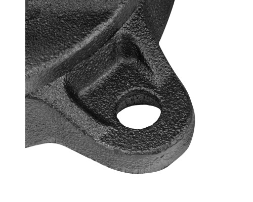 Тиски слесарные BVH-200, 200 мм, поворотные, стальная направляющая, с наковальней Denzel 18686