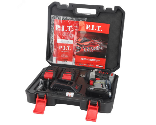 Гайковерт IMPACT аккумуляторный бесщеточный P.I.T. PIW20H-600A/2