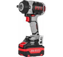 Гайковерт IMPACT аккумуляторный бесщеточный P.I.T. PIW20H-600A/2