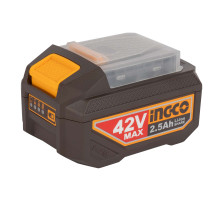 Аккумуляторная батарея Li-Ion INGCO INDUSTRIAL 42 В 2,5 Ач FBLI42251