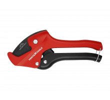 Ножницы для пластиковых труб Vertextools PRO 36 мм, с храповым механизмом 0039-36-1