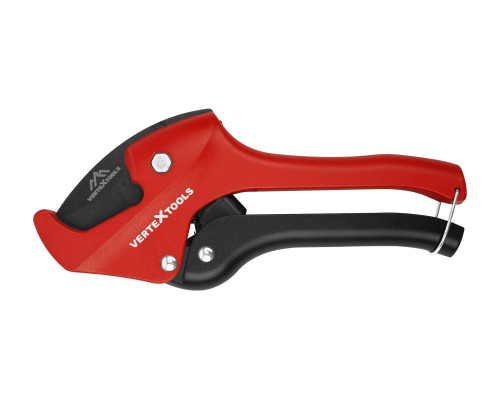 Ножницы для пластиковых труб Vertextools PRO 36 мм, с храповым механизмом 0039-36-1