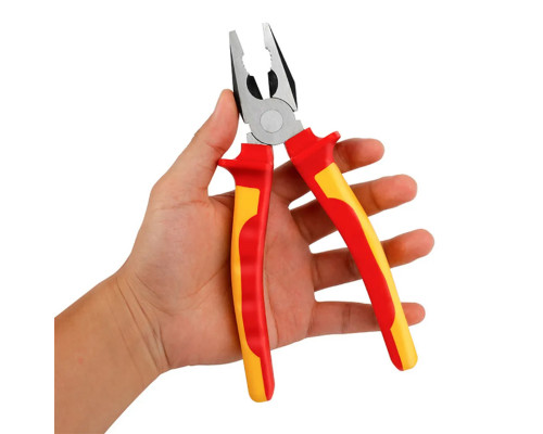 Плоскогубцы диэлектрические WORKPRO 160 мм (до 1000 В) WP342001