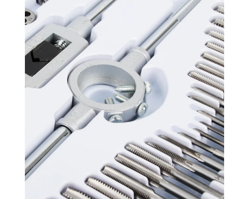 Набор метчиков и плашек ЕРМАК 36 предметов М3-М16 657-004