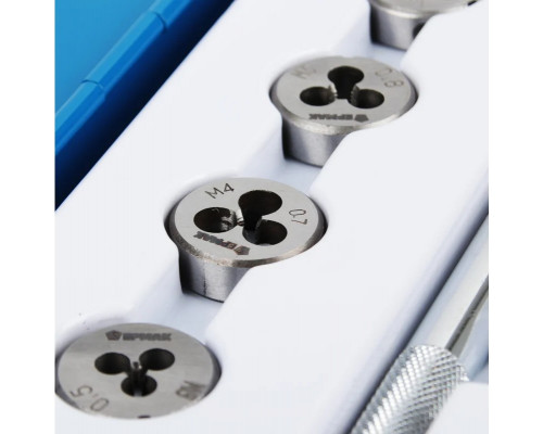 Набор метчиков и плашек ЕРМАК 36 предметов М3-М16 657-004