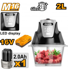 Аккумуляторный измельчитель блендер INGCO 16 В 2 л CFP029K